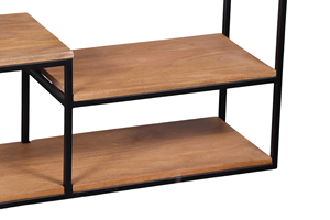 <strong>Multi</strong> <strong>Functional</strong> Removable Kitchen Side <strong>Table</strong> with Storage Drawers and Shelves Ideal for Modern Home Organization Needs - Product Image 2