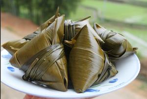 Doğal taze yeşil bambu yaprakları sarma Chung kek - Product Image 4