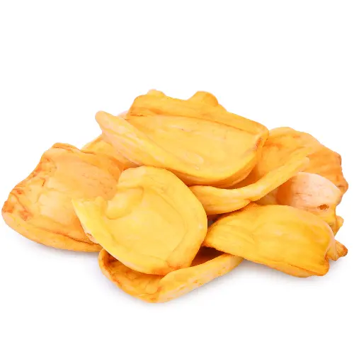 Toplu miktar kurutulmuş Jackfruit cips/yüksek kalite ve ucuz fiyat ile Viet Nam kurutulmuş çıtır meyve