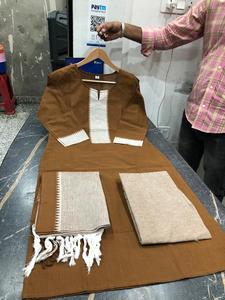 Hint South güney pamuk Kurti pantolon seti kadın tasarımcı düğün kıyafeti Salwar Kameez Kurta seti - Product Image 5
