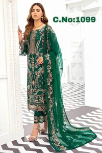 Özel en kaliteli hint Pakistan Faux Georgette Salwar kadınlar için üretici ve toptan ihracatçısı - Product Image 5