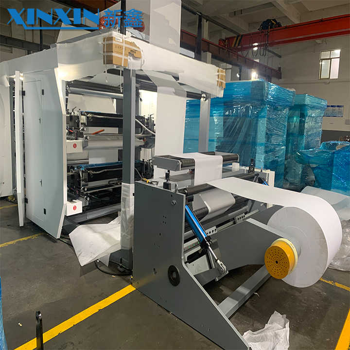 High Precision 4 Color Flexographic Printing Machine With Servo Mator Control