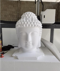 WS2025 5轴3D数控刳刨机聚苯乙烯泡沫塑料雕刻Eps聚苯乙烯泡沫塑料雕像铣削雕刻雕塑木工刳刨机芯电机