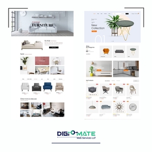 Modern <strong>and</strong> Responsive Ecommerce <strong>Website</strong> Development Customized for Interior <strong>Designers</strong> Enterprise Version with Stock Products - Product Image 1
