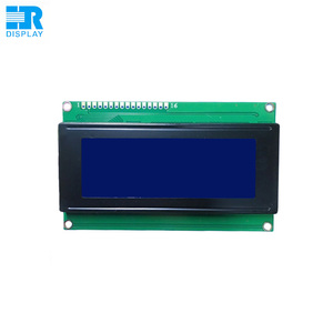 Módulo de pantalla LCD monocromática 2004, pantalla LCD de 20x4 caracteres, 16 Pines, 8 bits en paralelo, módulo LCD Azul-Blanco KS0108 - Product Image 6