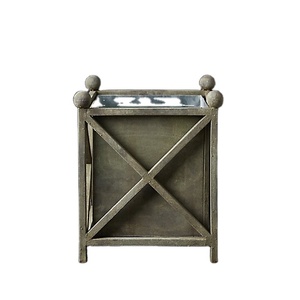 Heavy Built Luxury Iron <strong>Planter</strong> Cross Iron Frame <strong>Planter</strong> Large Zinc <strong>Planter</strong> for Homes and Holets - Product Image 1