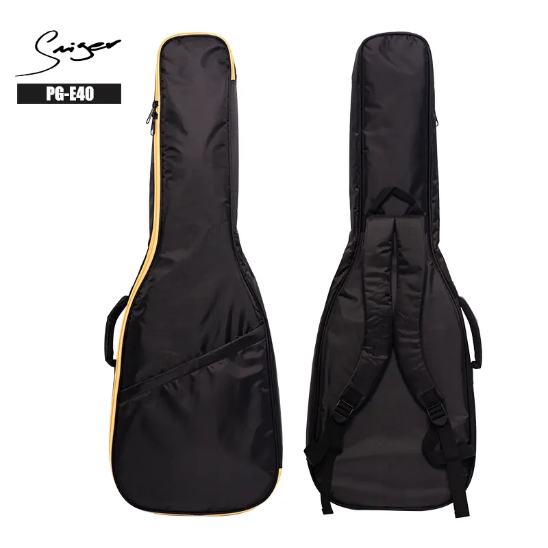 Оптовая продажа на заказ, сумка для бас-гитары с 10 мм, высококачественный легкий Чехол для электрогитары