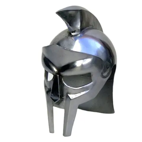 Casco medieval de gladiador para decoración y eventos, fiesta temática