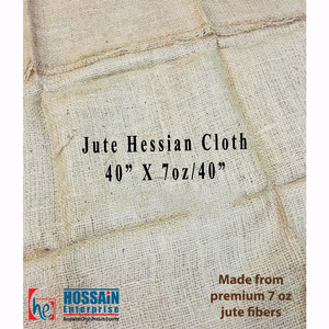 Top Grade Jute Hessian Woven Fabric <strong>Cloths</strong> Customized Colored Bleached and Laminated for Packing and Multi Purpose Uses - Product Image 2