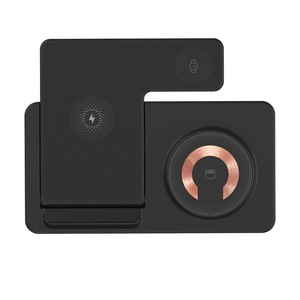 Özel 9 7 6 5 4 3 in 1 bir taşınabilir kat Qi kablosuz manyetik şarj <span class=keywords><strong>Apple</strong></span> için Iphone için standı izle 6 5 4 3 <span class=keywords><strong>2</strong></span> 1 TYPE-C