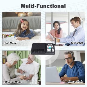 スタジオ用Daytechワイヤレスホームインターホン工場価格インターホン家庭用およびオフィス用長距離ワイヤレス