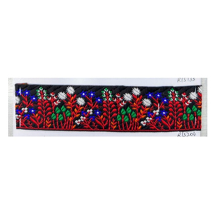 KVR Hot <strong>Sale</strong> Jacquard Lace <strong>Ribbon</strong> Fabric Trim Leaf Pattern Jacquard Woven Embroidery Lace <strong>Ribbon</strong> for Handmade