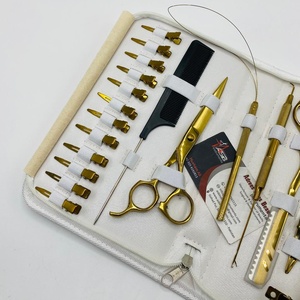 I <span class=keywords><strong>Tip</strong></span> Haar verlängerung zange Werkzeuge Kit Mit Haars pangen Nadeln Ziehen Hakens ch laufe Schere Mit Haars chere Verlängerung werkzeuge