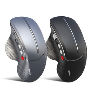 HXSJ T32 2.4G Mouse ottico 6-Button compatto Wireless ergonomico T32 per giochi e lavoro in ufficio nero per Laptop e Computer