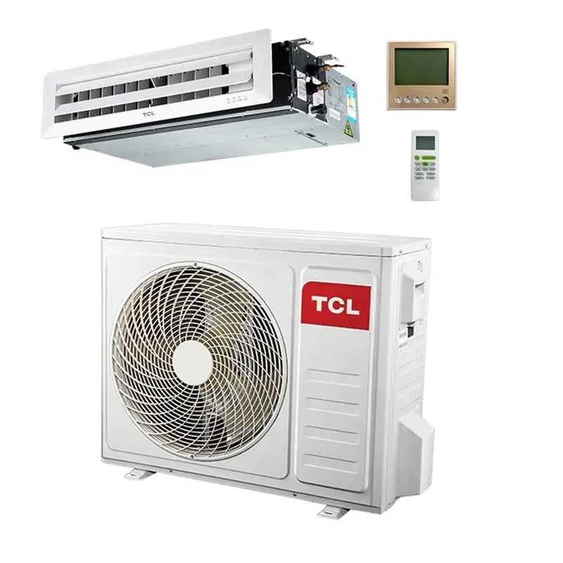 TCL R410A 18000btu 24000btu 36000btu 48000btu 60000btu ON OFF type Inverter split duct air conditioner