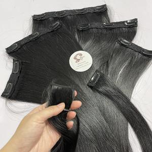 黑色女性生越南发夹骨直天然彩色接头夹 - Product Image 6