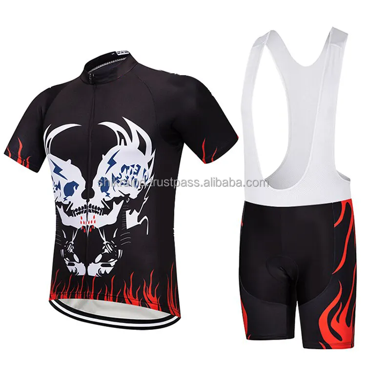 Camiseta de ciclismo para hombre, ropa de secado rápido para bicicleta de montaña, conjunto de Jersey corto personalizado para equipo de ciclismo