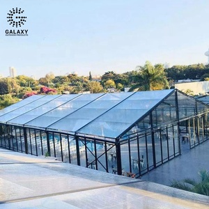 Luxe Clear Top Glazen Locaties Witte Amerikaanse Bruiloft Grote Heldere Overspanning Structuur Tent Fabrikant Bruiloft Tent Te Koop - Product Image 3