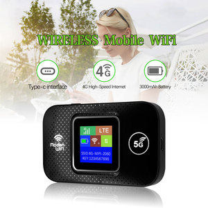 Wholesale Price <strong>3G</strong> 4G Universal WiFi Modem SIM Card Slot USB Type C 3000mAh Battery Mini Pocket Mobile 4G Router - Product Image 5