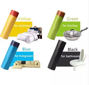 Almacenamiento transparente personalizado PE basura desechable al aire libre de alta resistencia Durable con cordón bolsa de basura con cordón - Product Image 3