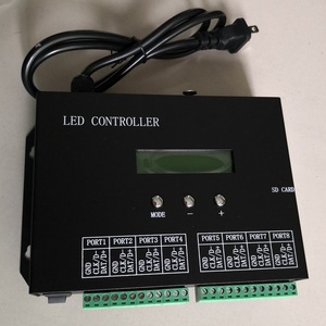 DMX консоль dmx 8086 пикселей дисплей светодиодный контроллер H807SA поддержка автономных светодиодных построений и онлайн ledstudio и программное обеспечение artnet - Product Image 1