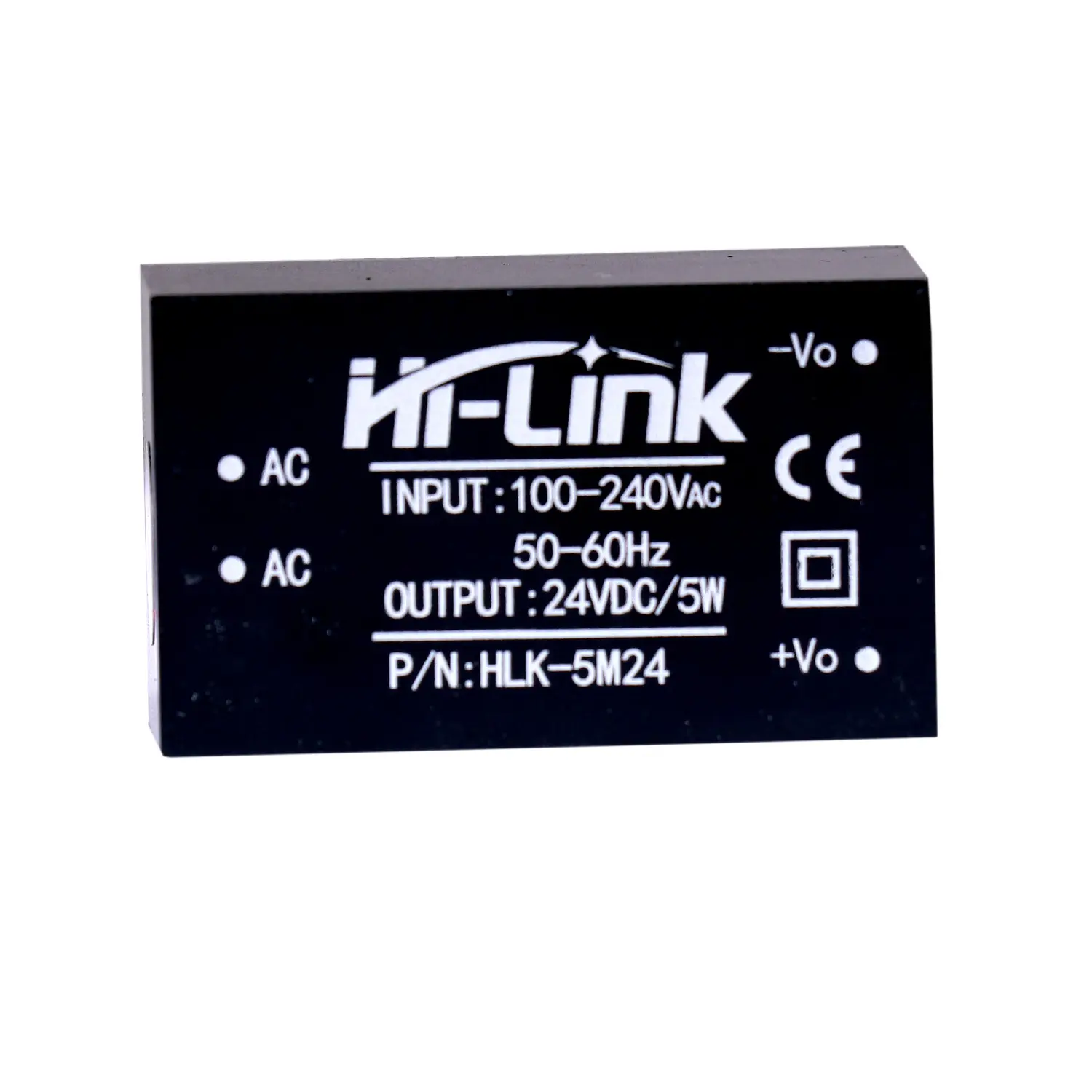 HLK-5M24 Strommodullieferung von Hi-Link Shenzhen 5 W AC DC 220 V 3,3 V/5 V/9 V/12 V/24 V- Autorisierter Vertriebspartner von AC-DC-Wechselrichter