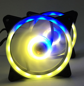 Nuovo Design della fabbrica RGB LED luce per Computer custodia da gioco con ventole di raffreddamento in alluminio per giocatori Pc produttore