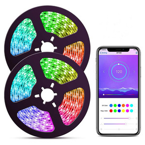 Приложение Wi-Fi 12 В пульт дистанционного управления гибкий SMD 5050 RGB светодиодный Умный домашний свет Светодиодные полосы света - Product Image 4