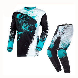 לוגו מותאם אישית motocross ציוד מותאם במיוחד לנשימה האופנוע מירוץ ללבוש Mx עם מדים ג 'רזי מכנסיים