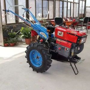 New 15HP Diesel Cultivator Cultivating <strong>Tractor</strong> Combiner Power Tiller Two Wheel Mini Walking <strong>Hand</strong> <strong>Tractor</strong> for Farm Work - Product Image 4