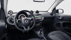 Yüksek hızlı 2 koltuk 2021 Ssmart ForTwo <span class=keywords><strong>EQ</strong></span> <span class=keywords><strong>LED</strong></span>/özel-p/artı elektrikli araba