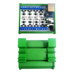 8CH DC12 24V Ethernet RJ45 a 8 puertos RS485 HUB Converter para UDP TCP Modbus TCP RTU MQTT HTTP PLC Software de configuración - Product Image 2