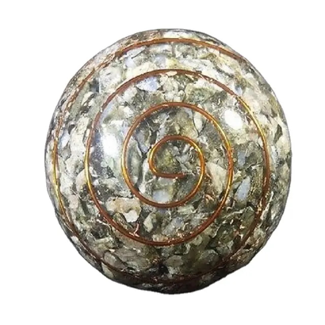 Sfera di orgonite rodonite rosa |