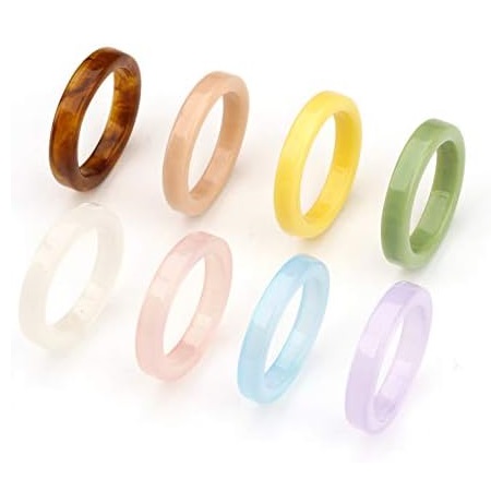 สีแดงสีชมพูสีเหลืองสีน้ำตาลสีขาว