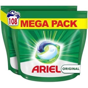 <span class=keywords><strong>Ariel</strong></span>多合一铂金豆荚洗涤液洗衣粉片剂/胶囊，120洗涤 (60x2)，带额外污渍