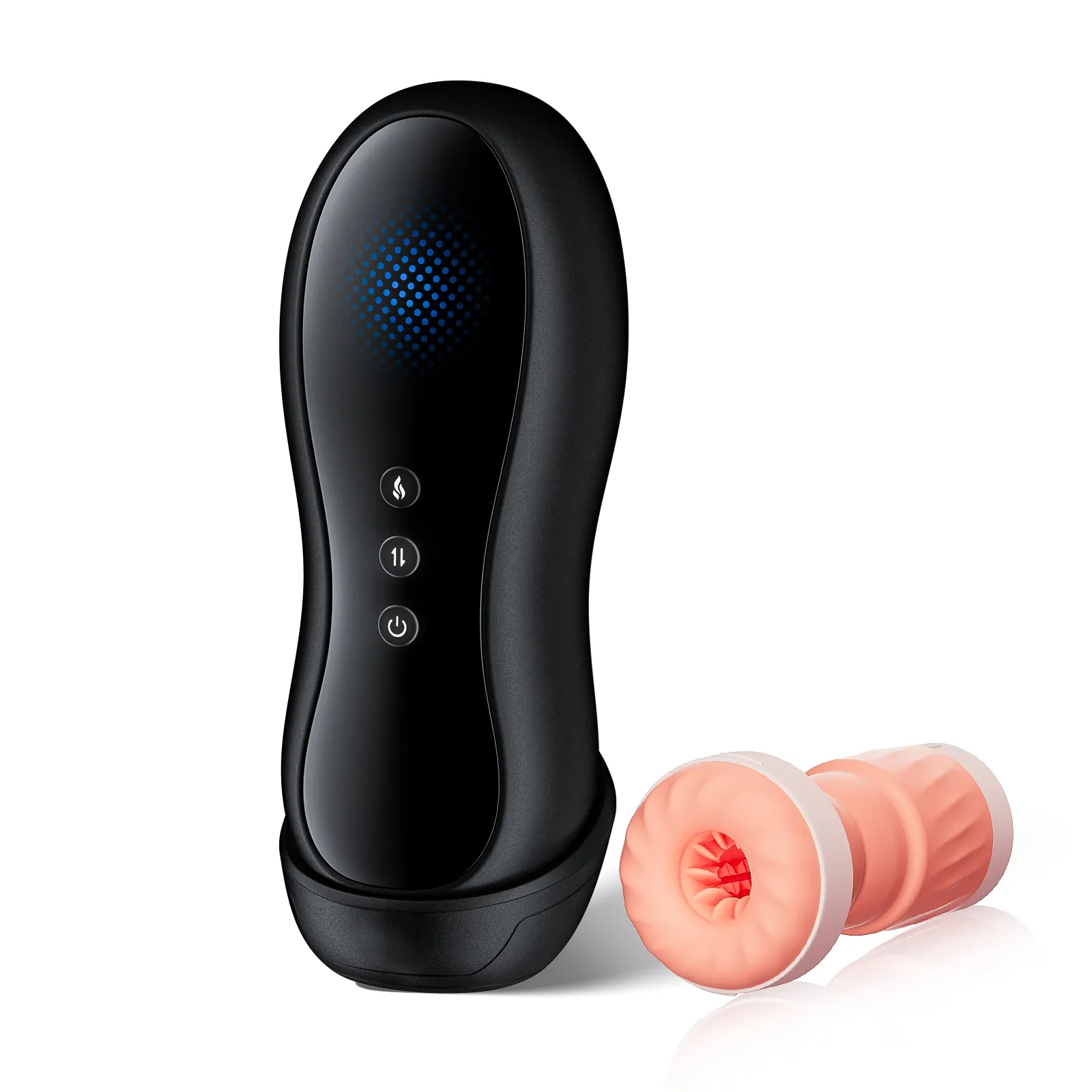 Automatischer Masturbator für Männer Tasse saugen Vibration echte Scheide Taschenmuschi Penisorale Sexmaschine Spielzeug Sexualprodukte für Männer