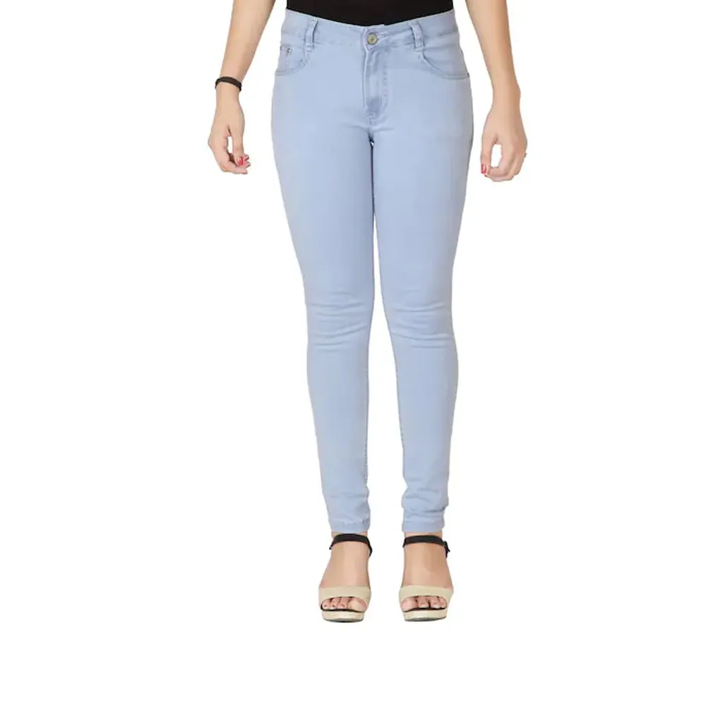 Calça jeans feminina personalizada, fábrica, 2023, slim, cintura alta, para mulheres