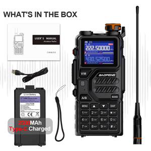 BF Baofeng K5 PLUS K5-PLUS K5PLUS Radio amatoriale Mobile Walkie & Talkie a lungo raggio Ham 2g tipo C ricetrasmettitore di aviazione Ip Antina - Product Image 6
