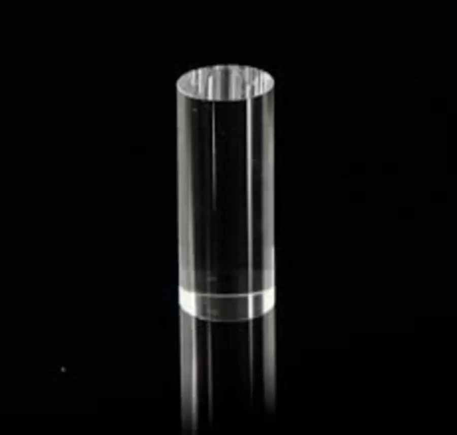 Lentes convexas dobles OEM de alta precisión Lente cilíndrica biconvexa óptica de vidrio Bk7 de cuarzo de sílice fundida