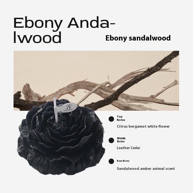 ไม้แอนดัลวูดสีดำ/สีดำสนิท