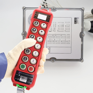 Facile funzionamento telecomando senza fili interruttore per 110V 220V gru 380V gru paranco unico carta di identificazione codice fisso - Product Image 1