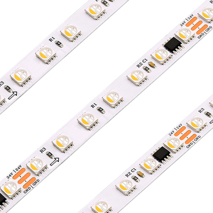 Digital IP20 24v 84leds UCS2904 UCS8904 8bits 16bits RGBW Smart <strong>LED</strong> Pixel Strips Light for Stage Lighting Design - Product Image 1