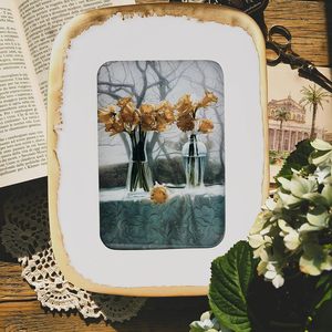 Yeni varış Modern rustik 6x8 fotoğraf çerçevesi reçine masa üstü ekran MDF ahşap duvar masa tabanı ev dekor Modern MDF fotoğraf çerçevesi - Product Image 5