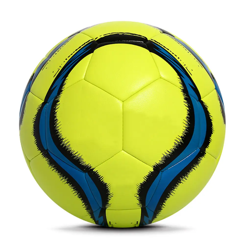 Equipo de entrenamiento deportivo con logotipo personalizado cosido a mano, balón de fútbol para uso en interiores y exteriores, balón de fútbol para adolescentes y adultos