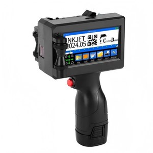 Mini impresora portátil de inyección de tinta TIJ, máquina de codificación de lotes de mano para logotipo, Impresión de fotos, embalaje neutro, OEM - Product Image 1