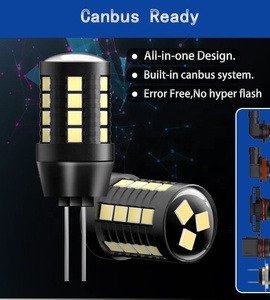 27smd 12โวลต์ H7 H16 989 H11 H15 Hp24w โปรเจคเตอร์เลนส์รถหมอกไฟ Led สำหรับรถจักรยานยนต์รถ - Product Image 4