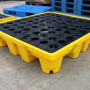כבד <span class=keywords><strong>hdpe</strong></span> 4 תופים דליפת עבור נפט תעשייתית סיטונאית שמן הבלימה התעשייתית <span class=keywords><strong>hdpe</strong></span> משטחי דליפת פלסטיק