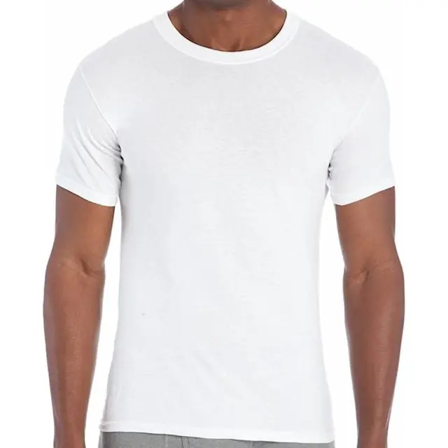맞춤형 T 셔츠 인쇄 남성용 로고가있는 흰색 티셔츠 자신의 브랜드 열 전달 태그 맞춤형 셔츠로 티셔츠