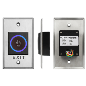 Infrared <strong>Exit</strong> <strong>Button</strong> No Touch Access Control Door <strong>Exit</strong> <strong>Push</strong> <strong>Button</strong> for Release <strong>Button</strong> Switch - Product Image 6