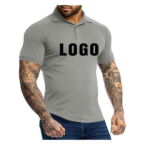 メンズ100% コットンポロシャツ無地プラスサイズTシャツ輸入メンズポロシャツキャンバス生地